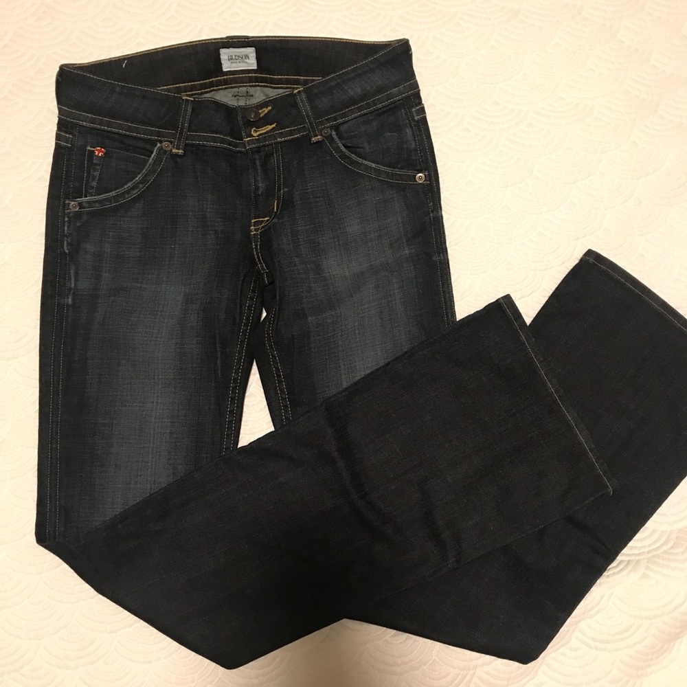 NWOT Hudson Flair Dark Denim Jean - Size 27